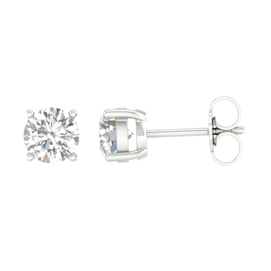 14K 1.50CT Certified Lab Grown Diamond Earring - Solomon Jewelers