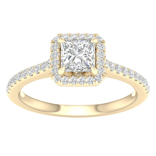 14K 1.25ct Lab Grown Engagement Ring - Solomon Jewelers