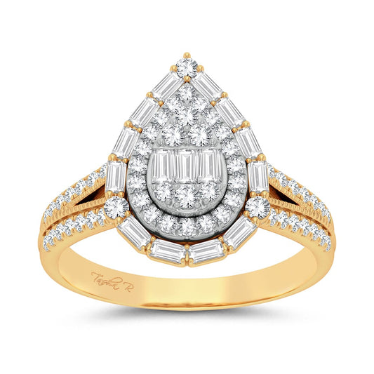 14K 0.75ct Engagement Ring - Solomon Jewelers