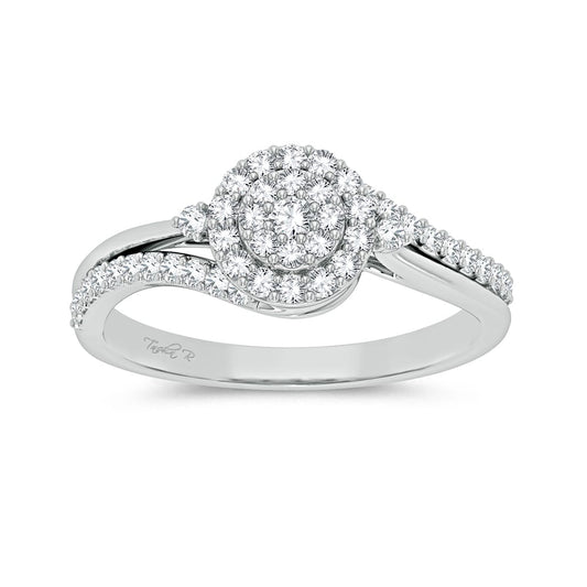 10K 0.40ct Fashion Ring - Solomon Jewelers
