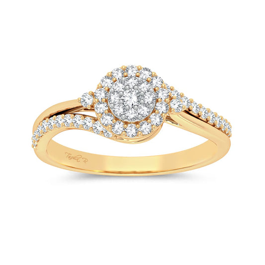 10K 0.40ct Fashion Ring - Solomon Jewelers