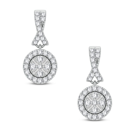 10K 0.33ct Diamond Earring - Solomon Jewelers