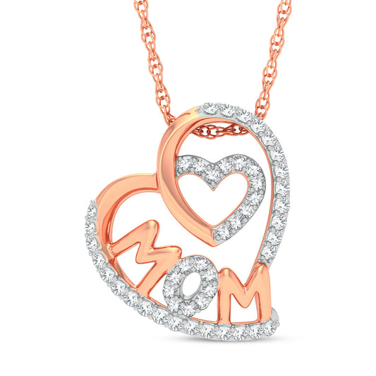 10K 0.20ct Diamond Pendant - Solomon Jewelers