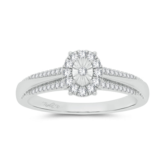 10K 0.15ct Diamond Ring - Solomon Jewelers
