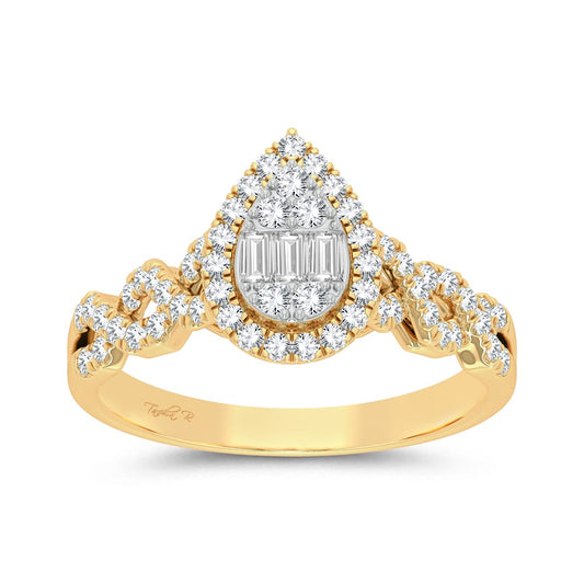 14K 0.50ct Fashion Ring - Solomon Jewelers