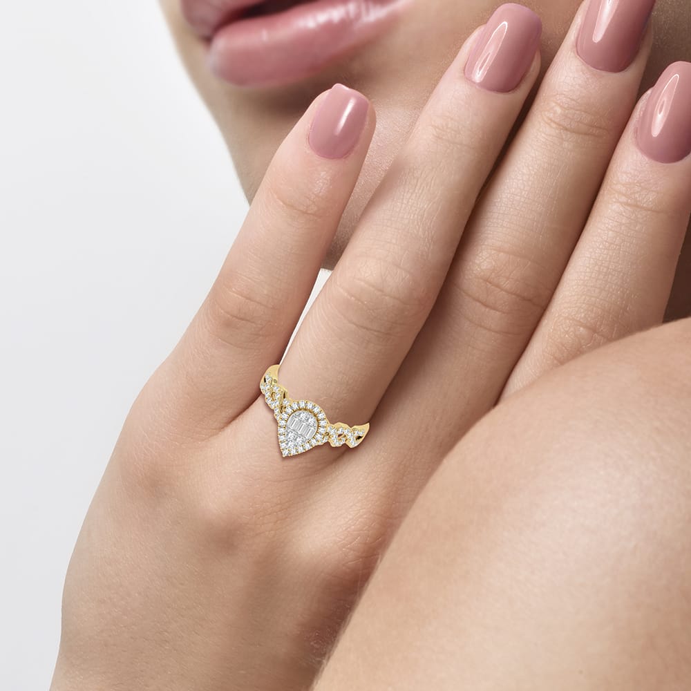 14K 0.50ct Fashion Ring - Solomon Jewelers