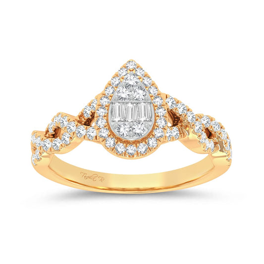 14K 0.50ct Fashion Ring - Solomon Jewelers