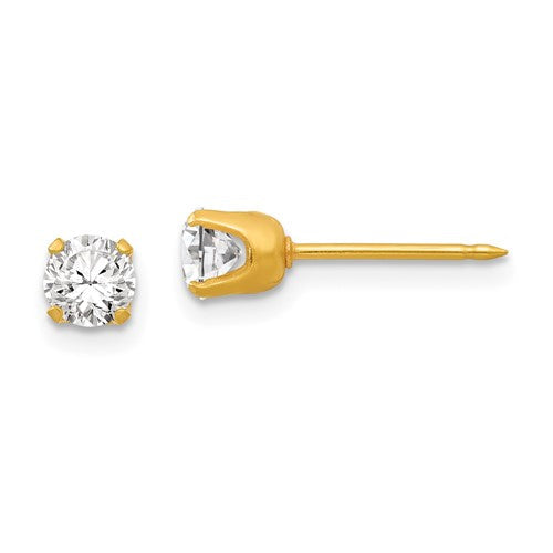 inverness-14k-4-25mm-cz-post-earrings-SolomonJeweler-Wichita-KS-CustomJewelry