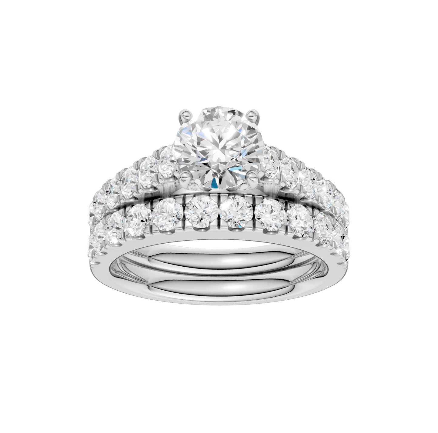 14K 2.40CT Lab Grown DIAMOND Bridal