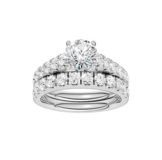 14K 2.40CT Lab Grown DIAMOND Bridal