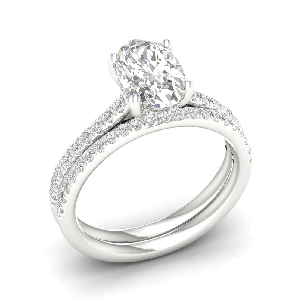 14K 2.50CT Lab Grown Diamond Bridal - Solomon Jewelers