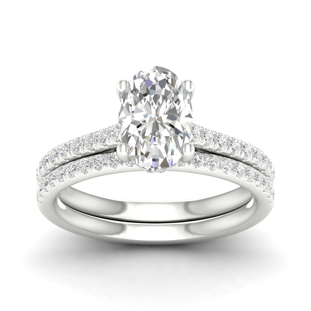 14K 2.50CT Lab Grown Diamond Bridal - Solomon Jewelers