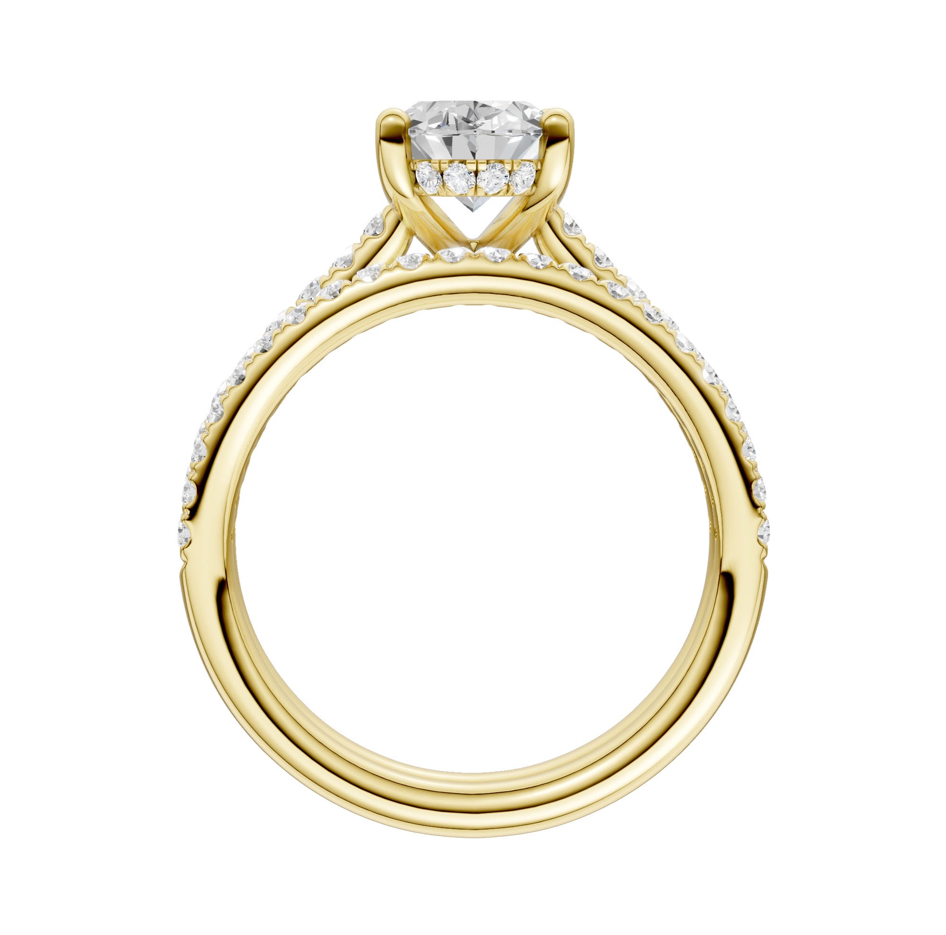 14K 2.50CT Lab Grown Diamond Bridal - Solomon Jewelers