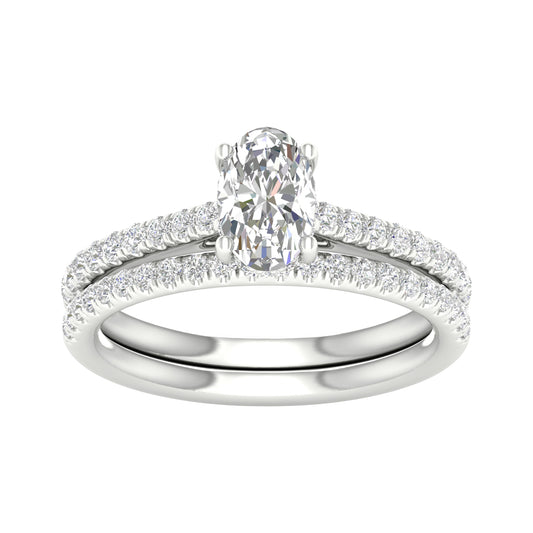 14K 1.50CT Lab Grown Diamond Bridal - Solomon Jewelers