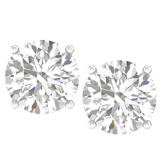 10K 2.00CT Certified Lab Grown Diamond Earring - Solomon Jewelers
