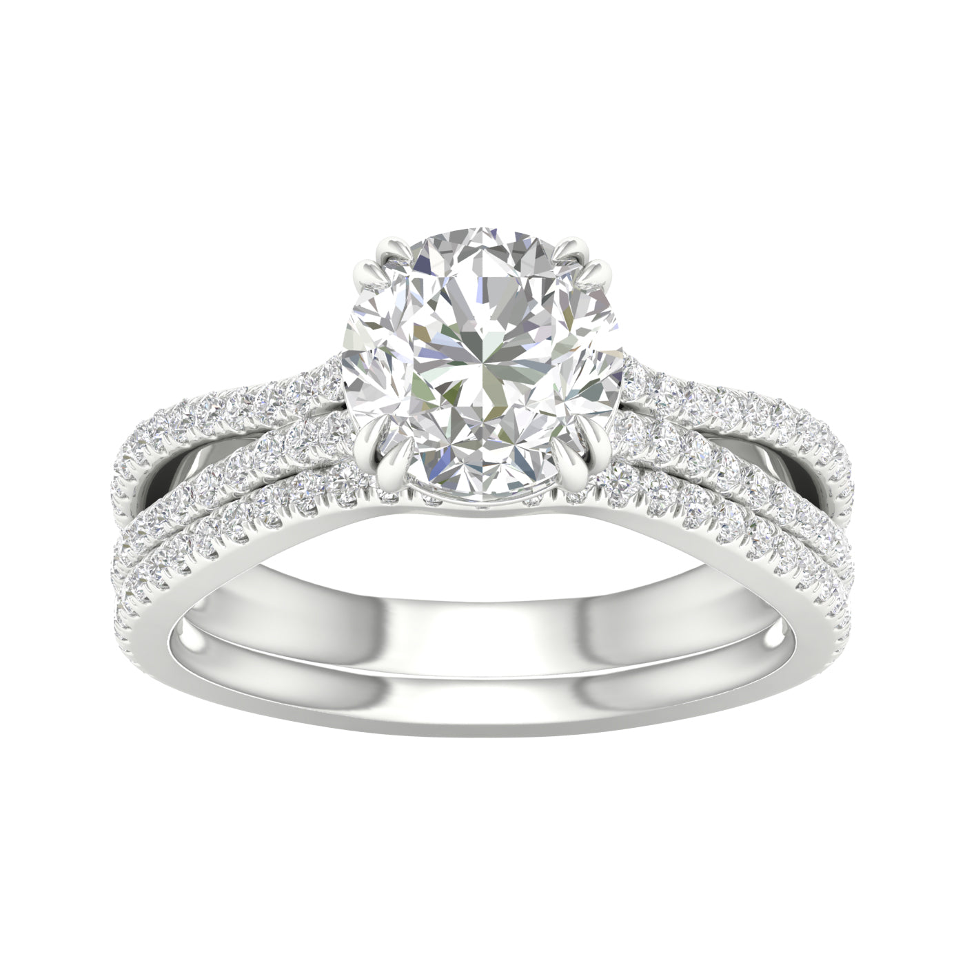 14K 2.50CT Lab Grown Bridal Ring