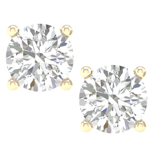 10K 2.00CT Certified Lab Grown Diamond Earring - Solomon Jewelers