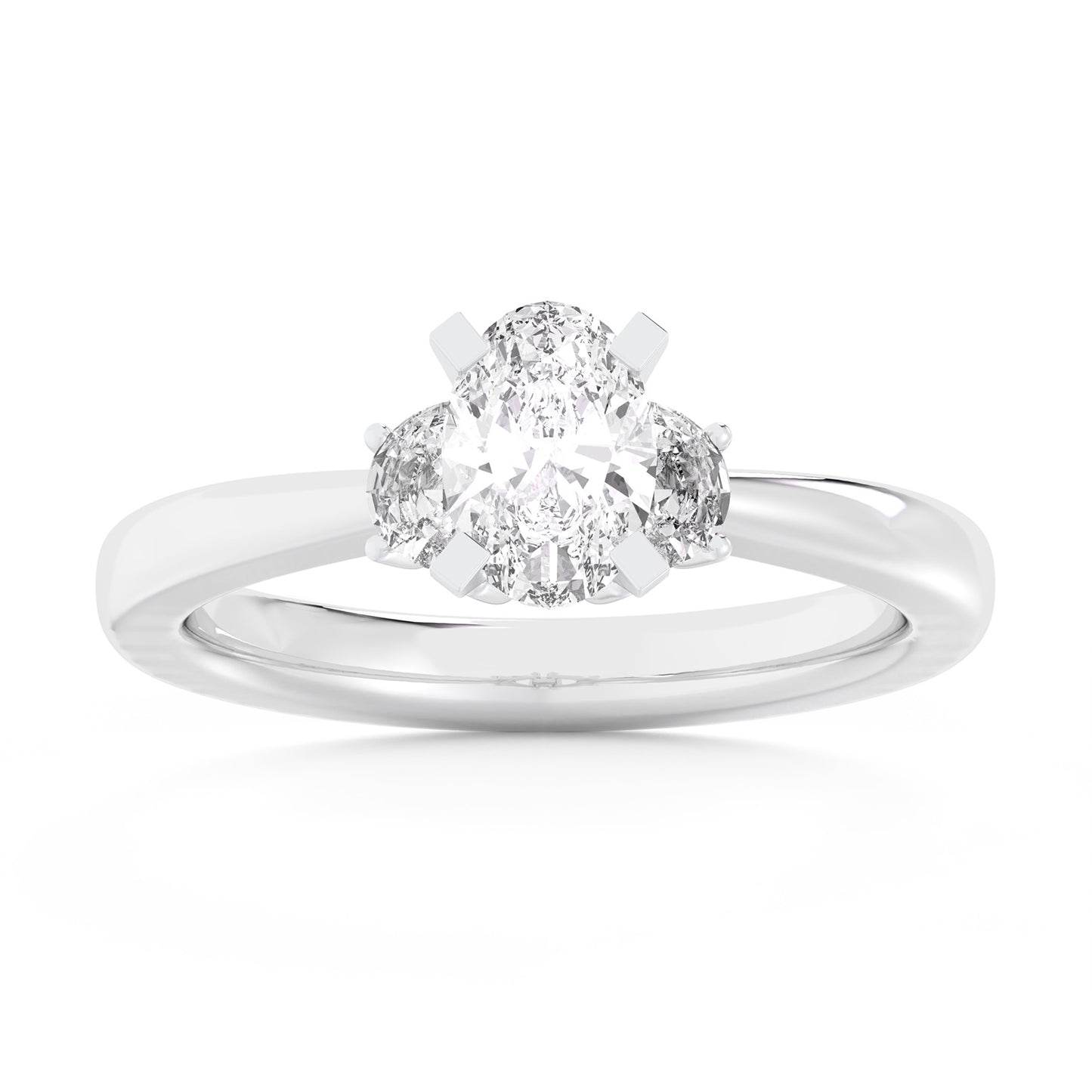 14K 3.51CT Lab Grown Enagement Ring