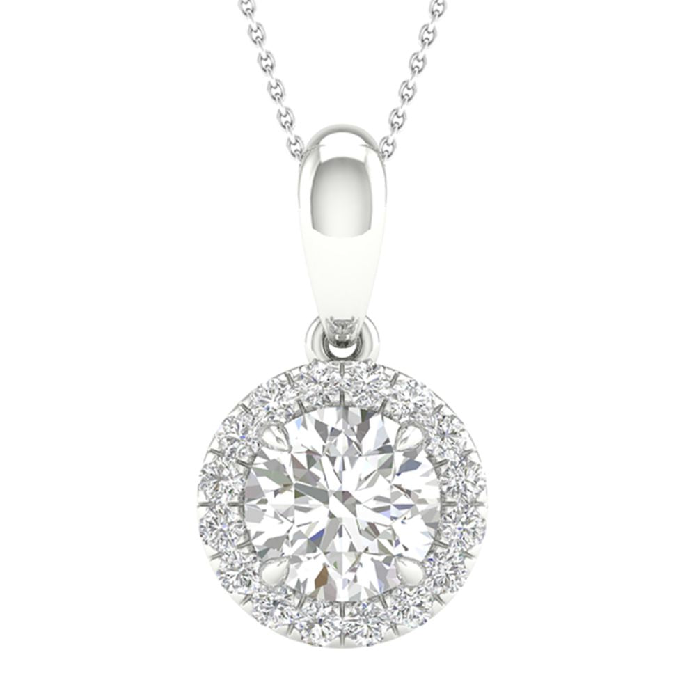 14K 0.60CT Certified Lab Grown DIAMOND Pendant