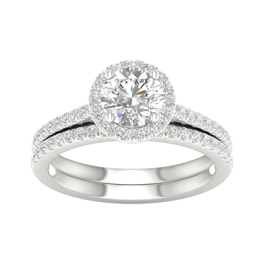 14K 1.50CT Certified Lab Grown DIAMOND Bridal Ring