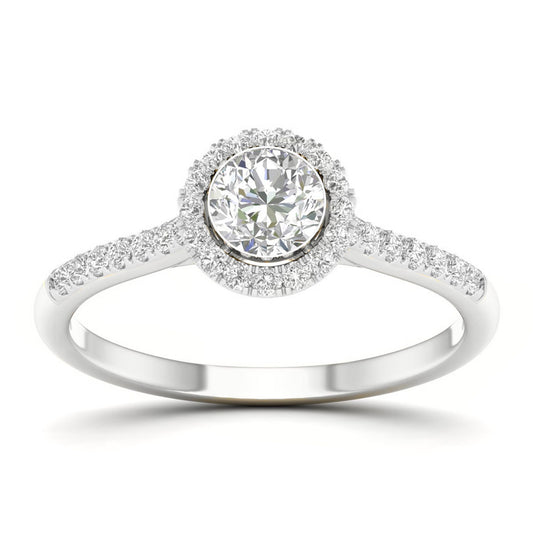 14K 0.75CT  Lab Grown Diamond Ring - Solomon Jewelers