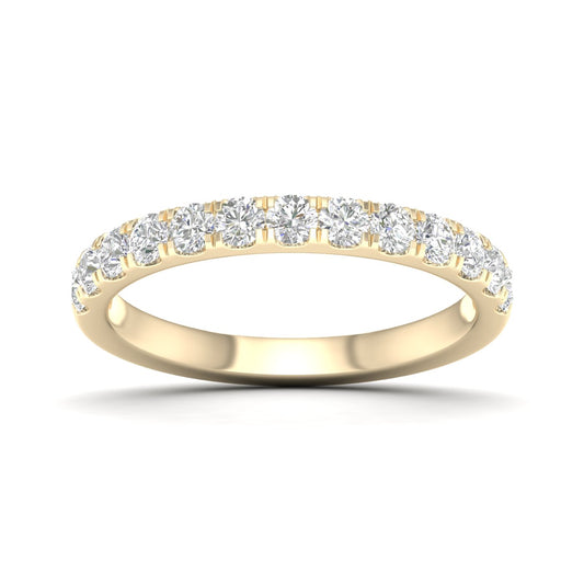 14K 0.50CT Lab Diamond Band - Solomon Jewelers