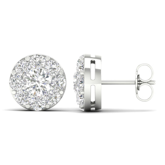 14K 2.28CT Lab DIAMOND Earring