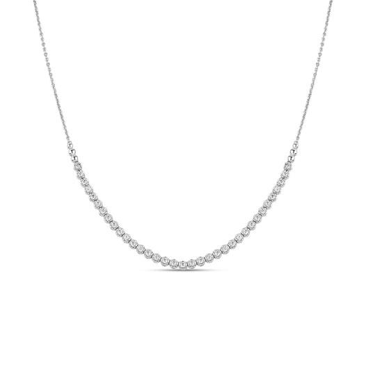 14K 1.00CT Certified Lab Grown Diamond Necklace - Solomon Jewelers