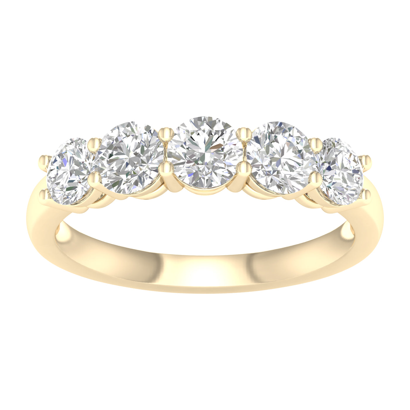 14k 1.50CT Lab DIAMOND Ring