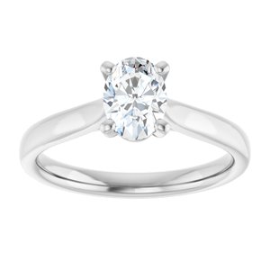 Engagement Ring — 3/4 CTW Lab Diamond
