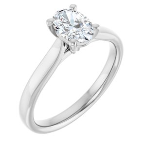 Engagement Ring — 3/4 CTW Lab Diamond