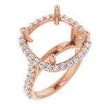 Halo-Style Engagement Ring — 7/8 CTW Natural Diamond Cushion Center