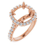 Halo-Style Engagement Ring — 9/10 CTW Lab Diamond Cushion Center