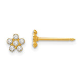 inverness-14k-april-crystal-birthstone-flower-earrings-SolomonJeweler-Wichita-KS-CustomJewelry