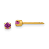 inverness-24k-plated-february-purple-crystal-birthstone-earrings-SolomonJeweler-Wichita-KS-CustomJewelry