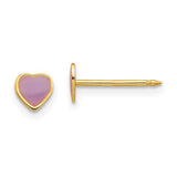 inverness-14k-epoxy-fill-purple-heart-earrings-SolomonJeweler-Wichita-KS-CustomJewelry
