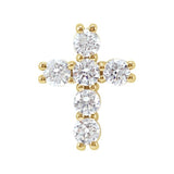 14K Yellow 1/2 CTW Lab-Grown Diamond Pendant