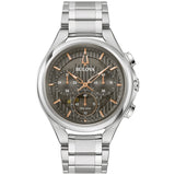 Bulova Stainless Steel Luxury Mens Watch