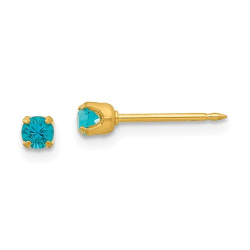 inverness-24k-plated-december-blue-crystal-birthstone-earrings-SolomonJeweler-Wichita-KS-CustomJewelry