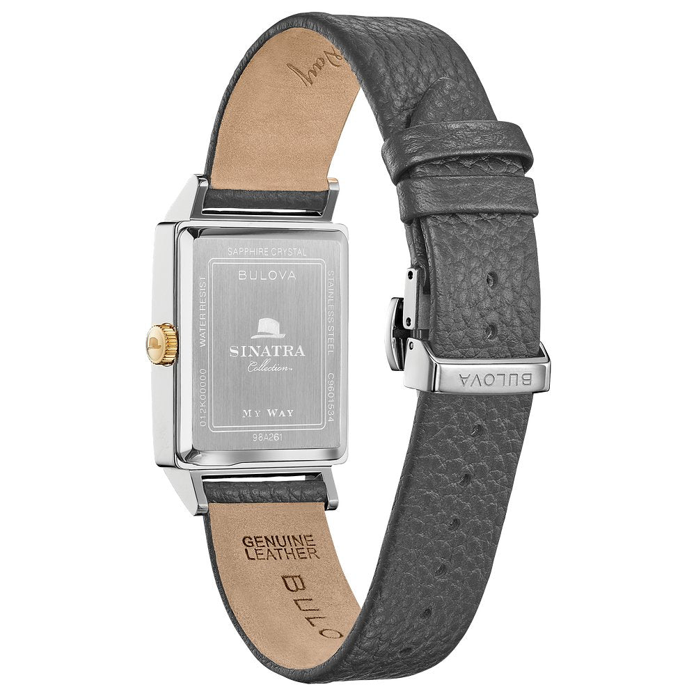 Bulova Stainless Steel Frank Sinatra Mens Watch - Solomon Jewelers