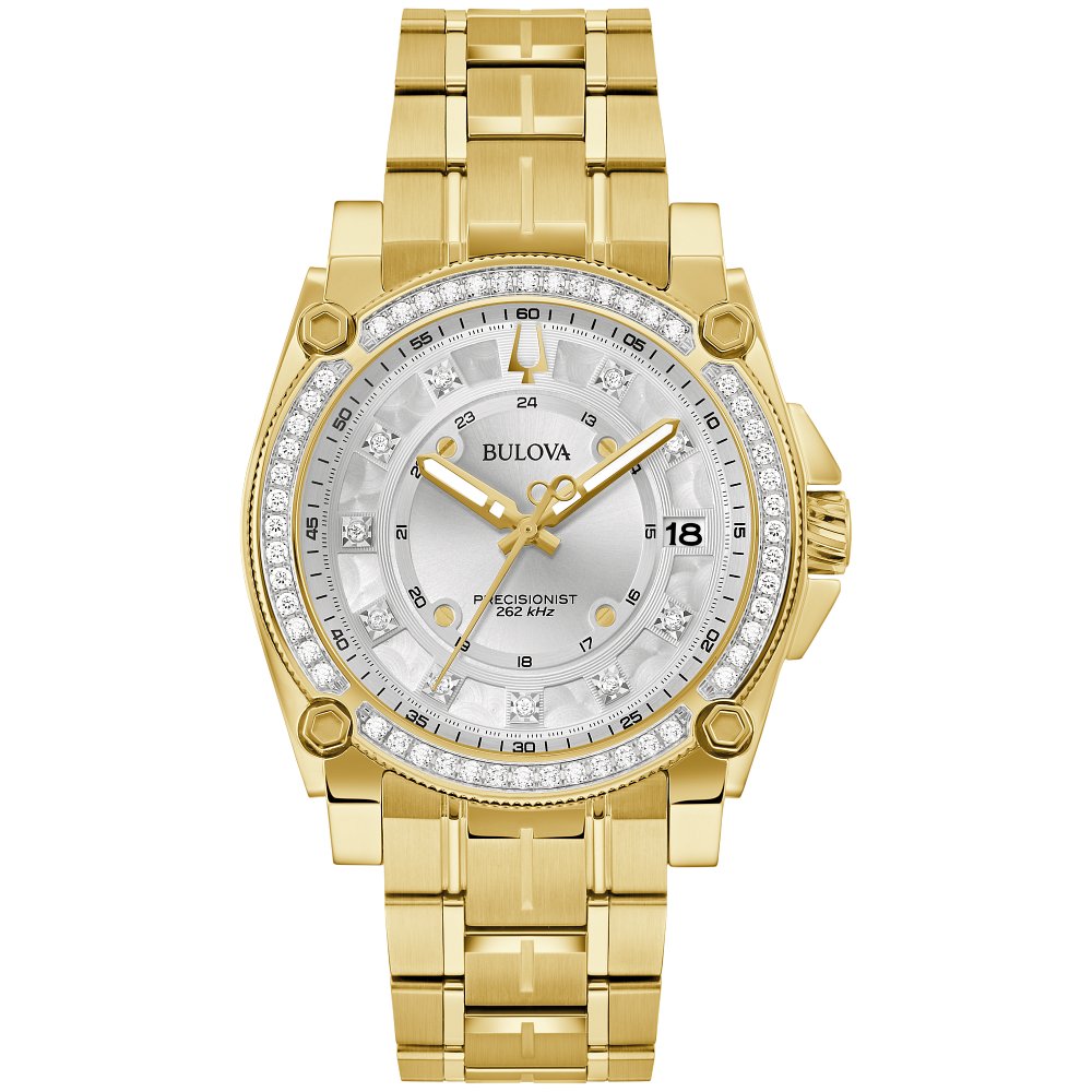 Bulova Stainless Steel Luxury Mens Watch - Solomon Jewelers