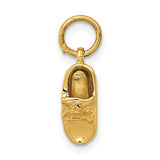 14k-3d-single-baby-shoe-charm-SolomonJeweler-Wichita-KS-CustomJewelry