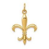 14k-hollow-fleur-de-lis-charm-SolomonJeweler-Wichita-KS-CustomJewelry