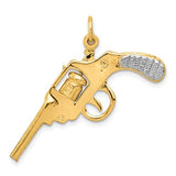 14k-and-rhodium-moveable-revolver-charm-SolomonJeweler-Wichita-KS-CustomJewelry
