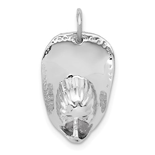 14k-white-gold-3-d-large-firemans-hat-charm-SolomonJeweler-Wichita-KS-CustomJewelry