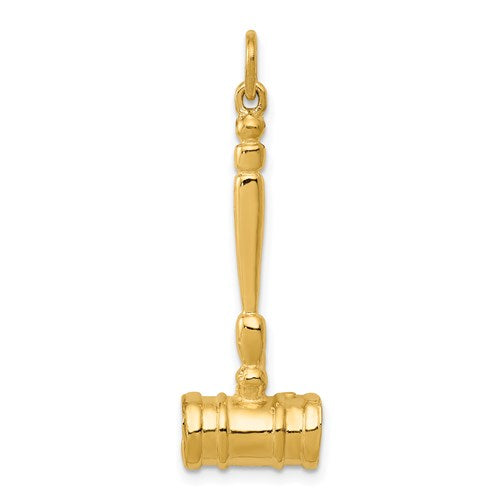 14k-3-d-gavel-charm-SolomonJeweler-Wichita-KS-CustomJewelry