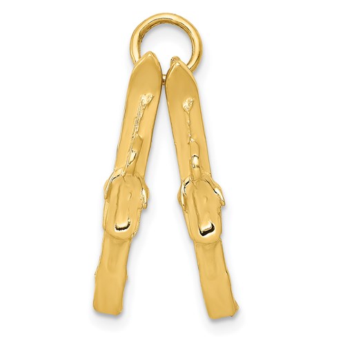 14k-3d-pair-of-skis-charm-SolomonJeweler-Wichita-KS-CustomJewelry