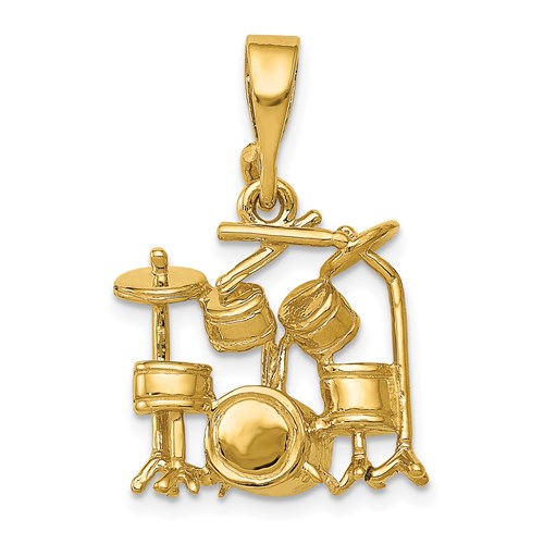 14k-3d-drum-set-charm-SolomonJeweler-Wichita-KS-CustomJewelry
