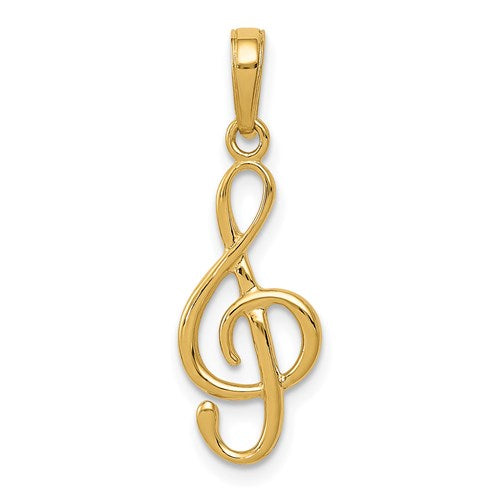 14k-3-d-clef-treble-clef-pendant-SolomonJeweler-Wichita-KS-CustomJewelry