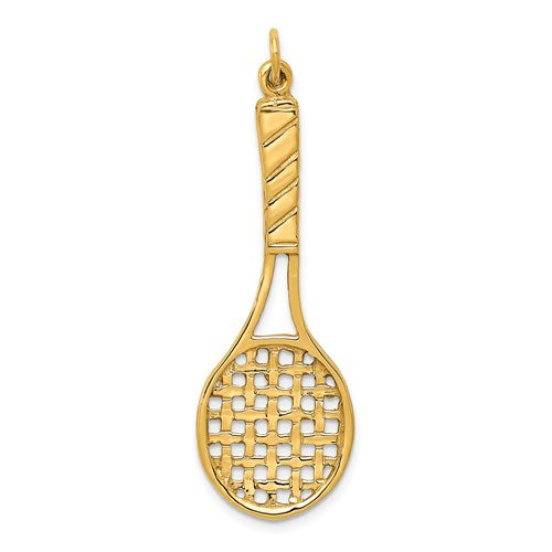 14k-3d-tennis-racquet-pendant-SolomonJeweler-Wichita-KS-CustomJewelry